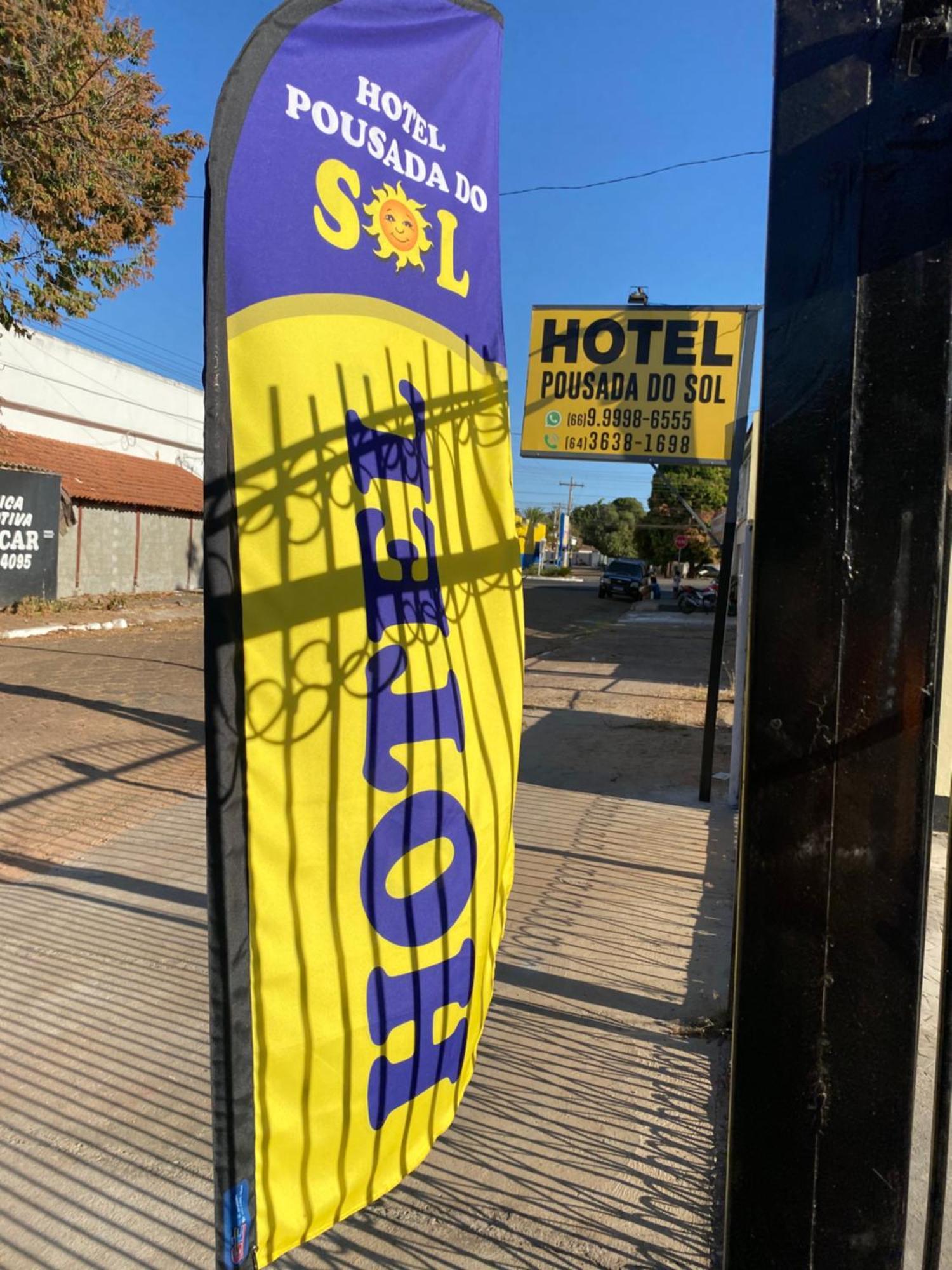 Aragarcas Hotel Pousada Do Sol II מראה חיצוני תמונה